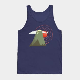 Mountain Sun and Cloud Tank Top